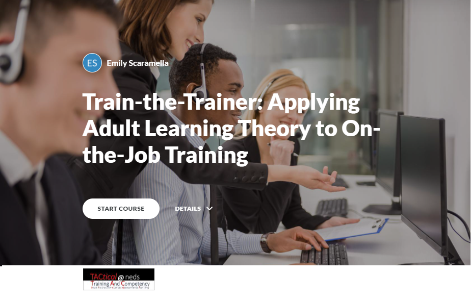 Train-the-Trainer: Applying Adult Learning Theory